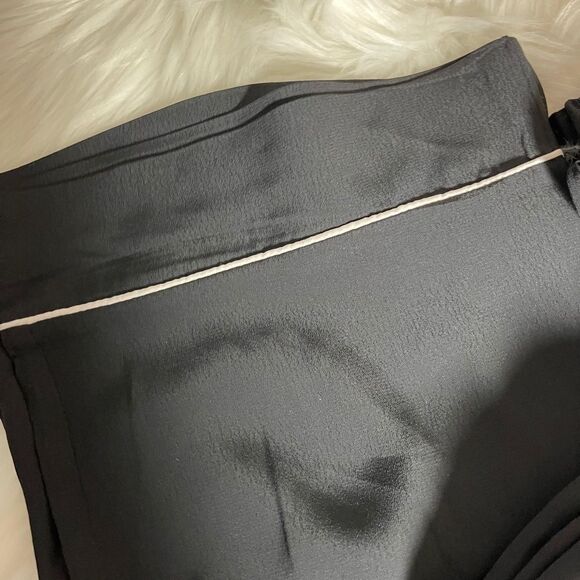 Zara Basic Black Ponte Pull On Pants Sz S - Picture 3 of 8